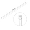 Unique Bargains Lamp Lantern Water Cooling System Acrylic Rigid Round Tubes 6" - 2 of 4