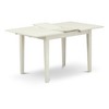 East West Furniture, Dining Table Linen White, NFT-LWH-T - 2 of 2