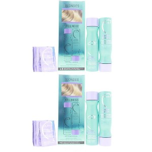 Malibu Blondes Enhancing Treatment Kit (Shampoo 9 oz, Conditioner 9 oz, Hair Remedy 4 x 0.17 oz) Pack of 2 - 1 of 3