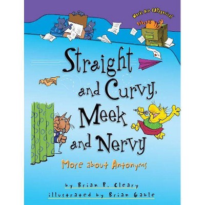 Straight and Curvy, Meek and Nervy - (Words Are Categorical (R)) by  Brian P Cleary (Paperback)