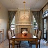 LLHZSY Retro Antique Sphere Crystal Chandelier Adjustable Dining Room Chandelier - Brass - W11 4/5"/17 4/5"/23 3/5" - 4 of 4