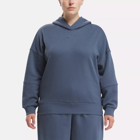 Reebok Lux Oversized Hoodie (plus Size) 4x East Coast Blue : Target