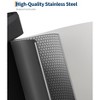 16 Gallon / 60 Liter Stainless Steel Trash Can with Lid, Large Garbage Can for Kitchen, Rustproof Step-on Kitchen Metal Trash Bin with Liner Rim - 3 of 4