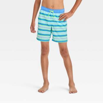 Boys' Striped Swim Shorts - Cat & Jack™