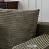137" Corduroy Modular Sectional Cloud Sofa with Cup Holders - 4 of 4