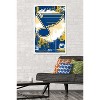 Trends International NHL St. Louis Blues - Maximalist Logo 23 Framed Wall Poster Prints - 2 of 4