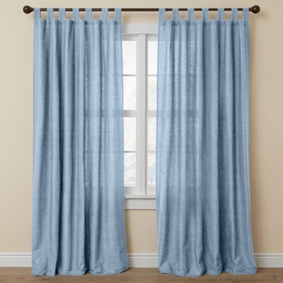 BrylaneHome Poly Cotton Canvas Tab-Top Panel