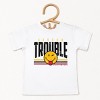 The Juniper Shop SmileyWorld Little Trouble Toddler Short Sleeve Tee - 2 of 4