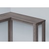 Contemporary Corner Accent Console Table for Entryway, Living Room & Bedroom - 3 of 4