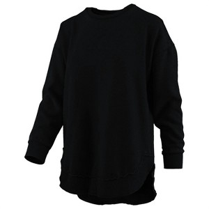 Women's Wo's Comfy Round Here Sweatshirt - Couture Tee Company - 1 of 2