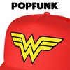 Wonder Woman Classic Logo Foam Trucker Cap Red - 4 of 4