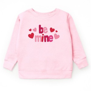 Be Mine Knit Print - Youth Graphic Sweatshirt - 1 of 4