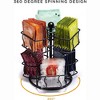 Sorbus 2 Tier Tea Bag Organizer Lazy Susan - Storage Solution Teas Bags, Accessories - Holds Up to 60 Large Tea Bags - 3 of 4