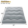 Foldable Futon Mattress Solid Color Floor Mattress Japanese Floor Bed Tatami Mattresses for Dorm Living Room - 2 of 4