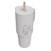 Zak Designs 40oz Stainless Steel Vacuum Insulated Tumbler with Silicone Straw - 3 of 4