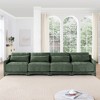 Christopher Knight Home Gloria 142" Chenille Upholstered 4 Seat Sectional Sofa - 2 of 4