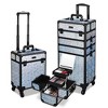 Byootique Rolling Makeup Train Case 3-Piece Cosmetic Organizer Kit - 2 of 4