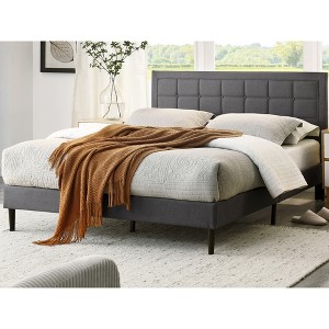 DeCoro Mornington Upholstered 2.0 Platform Full Size Frame and Headboard - 1 of 4