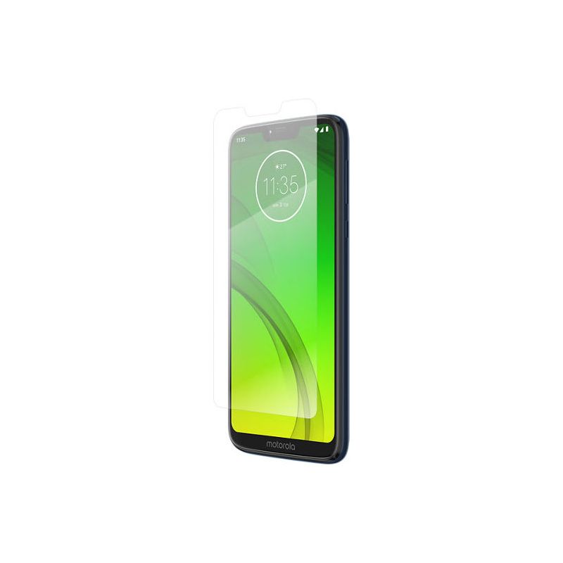 ZAGG for moto g7 power InvisibleShield Tempered Glass+ Screen Protector - Clear, 2 of 5