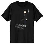 Mob Psycho 100 Shinji & Tsubomi Crew Neck Short Sleeve Men's T-shirt