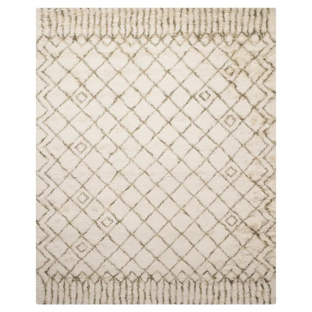 Paige Area Rug - Ivory/Green (8'x10') - Safavieh