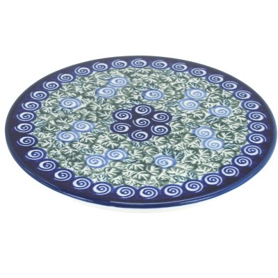 Blue Rose Polish Pottery 1012 Zaklady Trivet