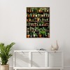 Amanti Art Assorted Succulents 2 by Justyna Jaszke Canvas Wall Art Print Framed - 4 of 4