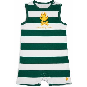 Pavilion Gift Company - Camping Baby - 12-24 Month Boy Romper - Leotards and Bodysuits - 1 of 4