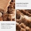 Cozy Bliss Bubble Faux Fur Throw Blankets, Plush Soft Thick Blanket for Sofa, Bedroom, Living Room - 2 of 4