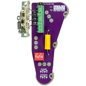 Mojotone Solderless Convertible Strat Guitar Wiring Harness With 250K Potentiometers - 1 of 3