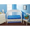 Everyday Kids 2-Pack Fitted Boys Crib Sheets, Soft Microfiber, Fits 28x52 Crib Mattress, Breathable and Cozy - Pirates/Grey Nursery Set - 4 of 4