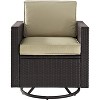 HomeStock Palm Harbor Outdoor Wicker Sofa - 3 of 4