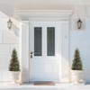 3FT Faux Cedar Tree, Outdoors UV Protection Faux Cedar Tree Pine Tree, Outdoor Front Porch Décor 2Pcs - 3 of 4
