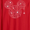 Men's - Disney - Mickey's Spider Web Logo Long Sleeve Graphic T-Shirt - 2 of 3