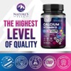 Calcium 1200mg with Vitamin D3 Supplement for Strong Bones & Muscle Support - 60 Tablets;120 Tablets;180 Tablets;240 Tablets - 4 of 4