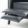 NicBex Leather Accent Chair,Upholstered Living Room Chair with High Backrest,Mid-Century Armchair,Push-Back Accent Chairs for Living Room - 4 of 4