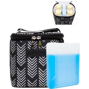 Sarah Wells Cold Gold Breastmilk Cooler – Insulated Milk Storage & Ice Pack – Machine Washable for Moms - 1 of 4