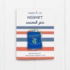 Passport Greeting Card & Enambel Pin by Ramus & Co - 3 of 4