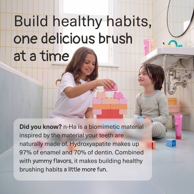 Boka Kids' Fluoride-Free Nano Hydroxyapatite Toothpaste - Bubblegum - 3.4oz