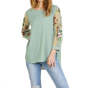 Women's Zinnia Floral Top - ee:some - 1 of 4