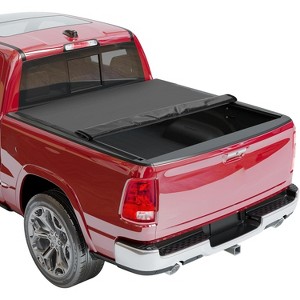 Soft Roll-Up Truck Bed Cover for 2009-2018 Ram 1500 - Custom Fit, Waterproof, No-Drill Installation, 20 Min Setup, All-Weather Protection - 1 of 4