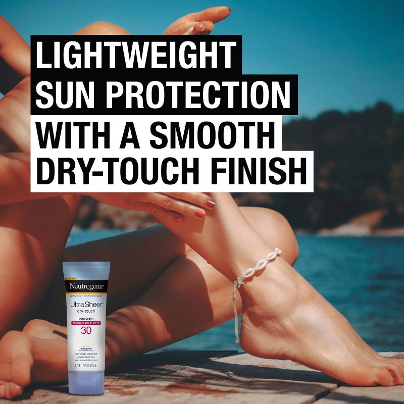 Neutrogena Ultra Sheer Dry-Touch Sunscreen Lotion - SPF 30, 6 of 20