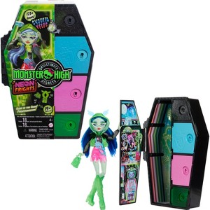 Monster High Skulltimate Secrets Neon Frights Ghoulia Doll - 1 of 4