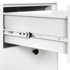 XIYUYEU Modern Night Stand Storage Cabinet, Bedside Table with 2 Drawers and Circular Handle, for Living Room, Bedroom - 4 of 4