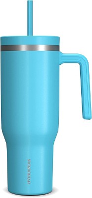 Hydrapeak Roadster 40oz Tumbler With Handle And Straw Lid Modern Blue :  Target