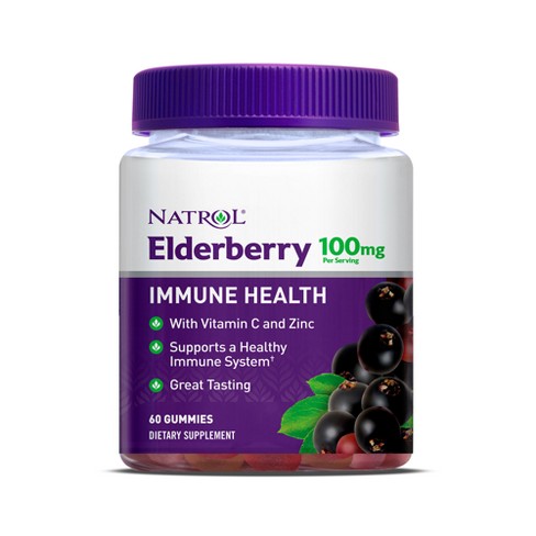 Elderberry gummies for overall health