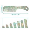Unique Bargains Anti-Static Hair Comb Wide Tooth for Thick Curly Hair Hair Care Detangling Comb For Wet and Dry 1 Pcs - 4 of 4