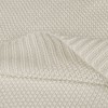 PiccoCasa Sofa Couch Solid Lightweight Cotton Knit Soft Throw Blanket - 4 of 4