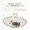 Spode Christmas Tree Oval Bread Basket - 3 of 4