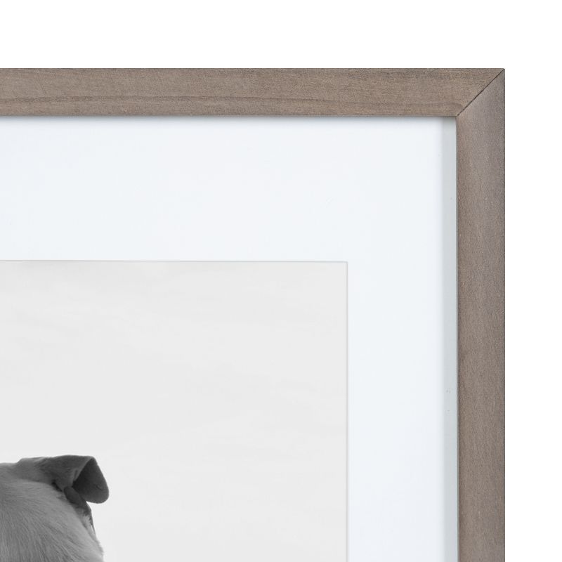DesignOvation Gallery 11x14 matted to 8x10 Wood Picture Frame, Set of 4, 5 of 12